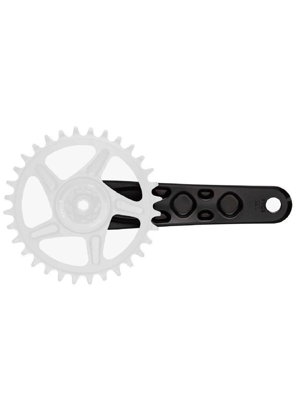 Шатуны RaceFace CRANKARM,TURBINE,136,175, BLACK Race Face (369650701)