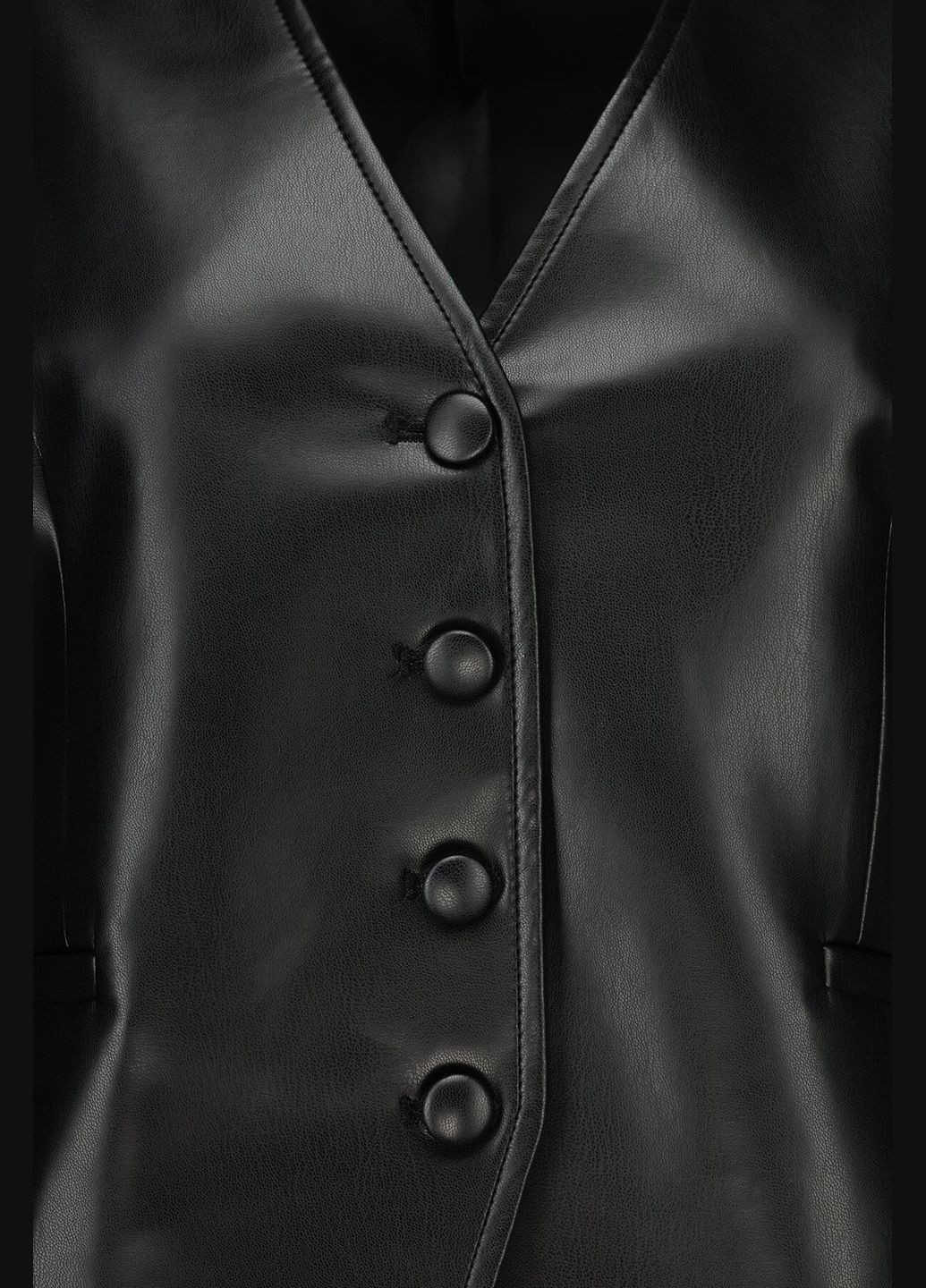 Жилет однотонный женский 5088 Черный shop (2000990825711) Karol (315961044)