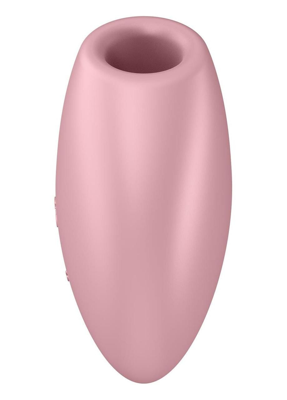 Вакуумный стимулятор-сердечко с вибрацией Satisfyer Cutie Heart Light Red No Brand (366879276)
