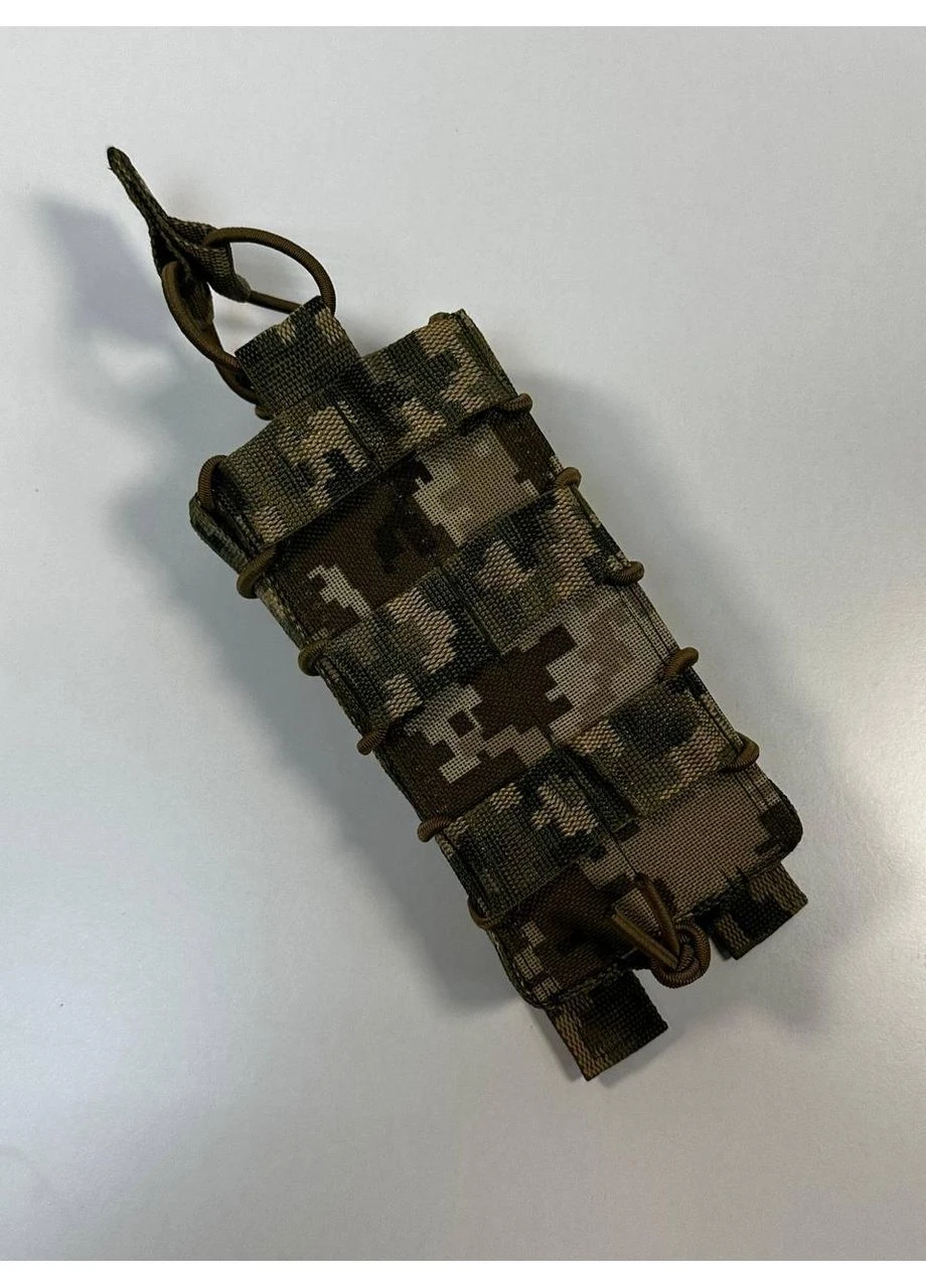 Одинарний штурмовий підсумок для магазинів АК (з пластиковими вставками) No Brand (390673521)