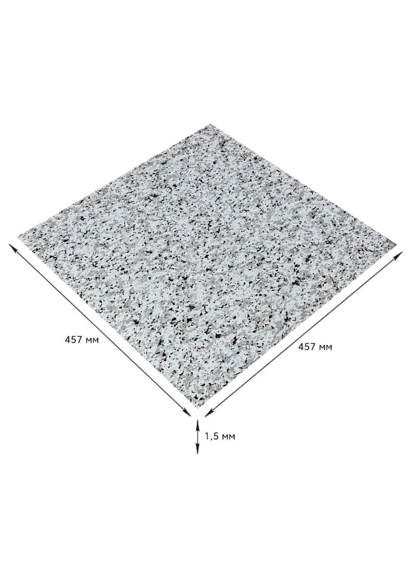 Самоклеюча LVT плитка 457*457*1.5mm (D) 3DPanda-2464 Sticker Wall (323154633)