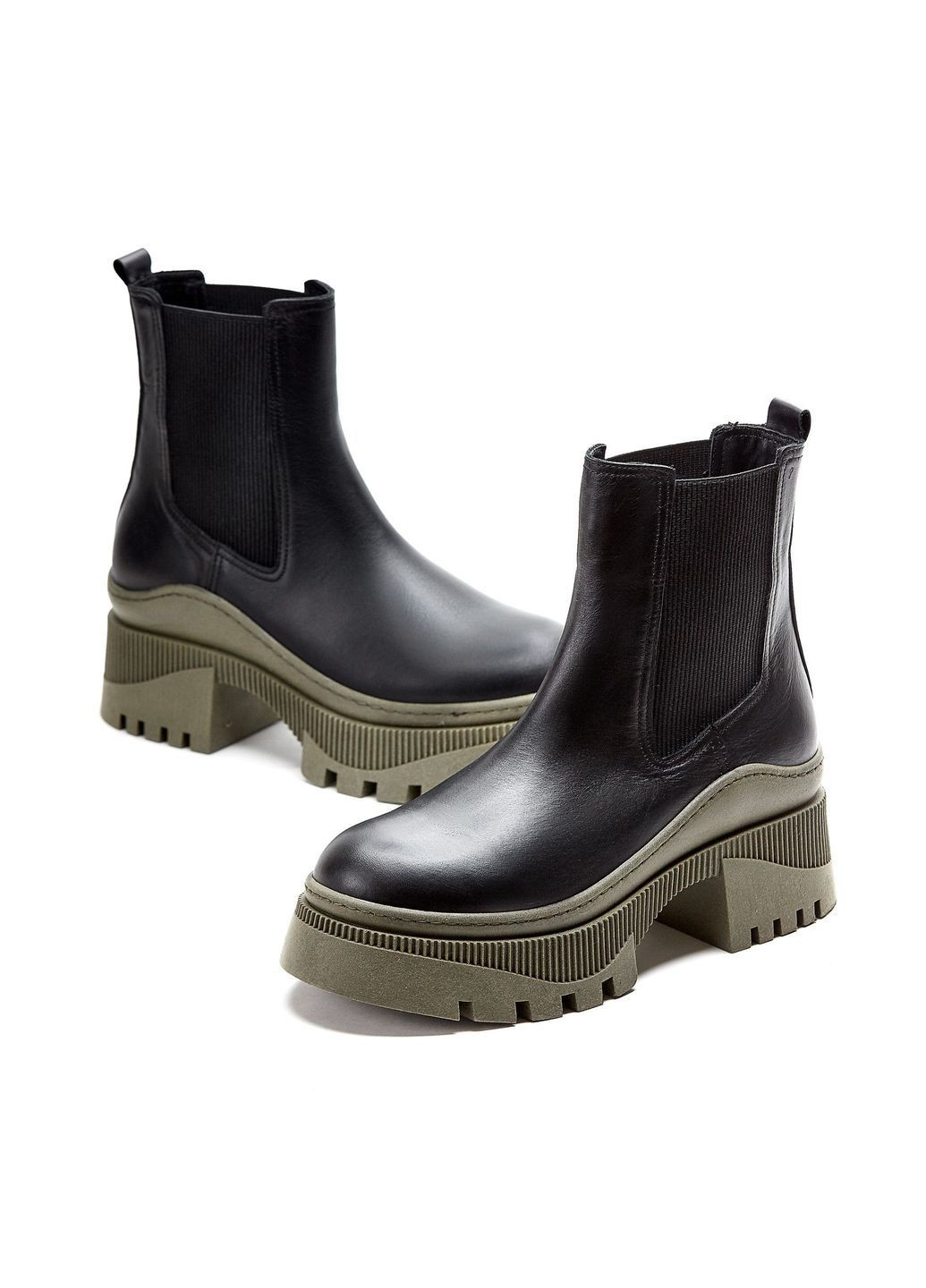 Черевики 00949 Чорні Evromoda (370709047)