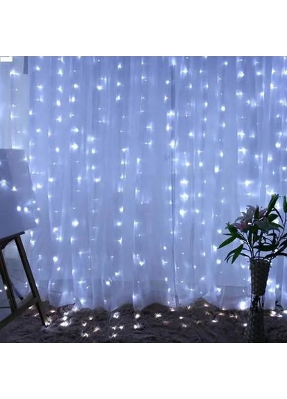 Гирлянда Светодиодная Штора Xmas 200 LED 3х2 м Белый USB BIG (367073721)