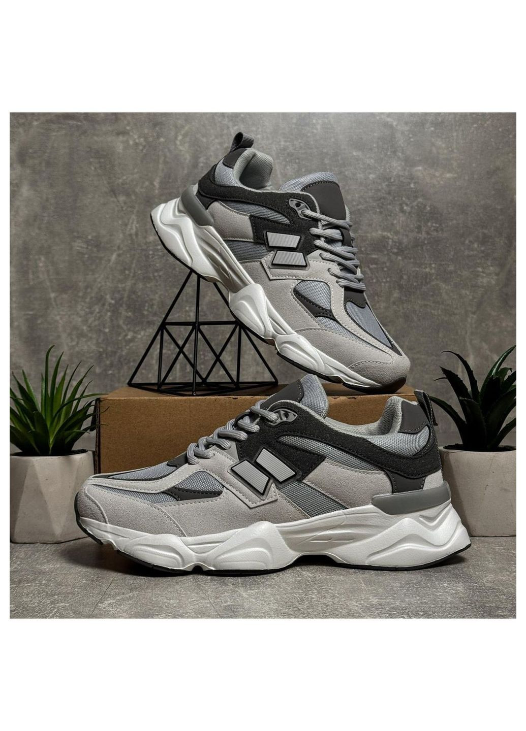 Сірі Осінні кросівки чоловічі Stilli