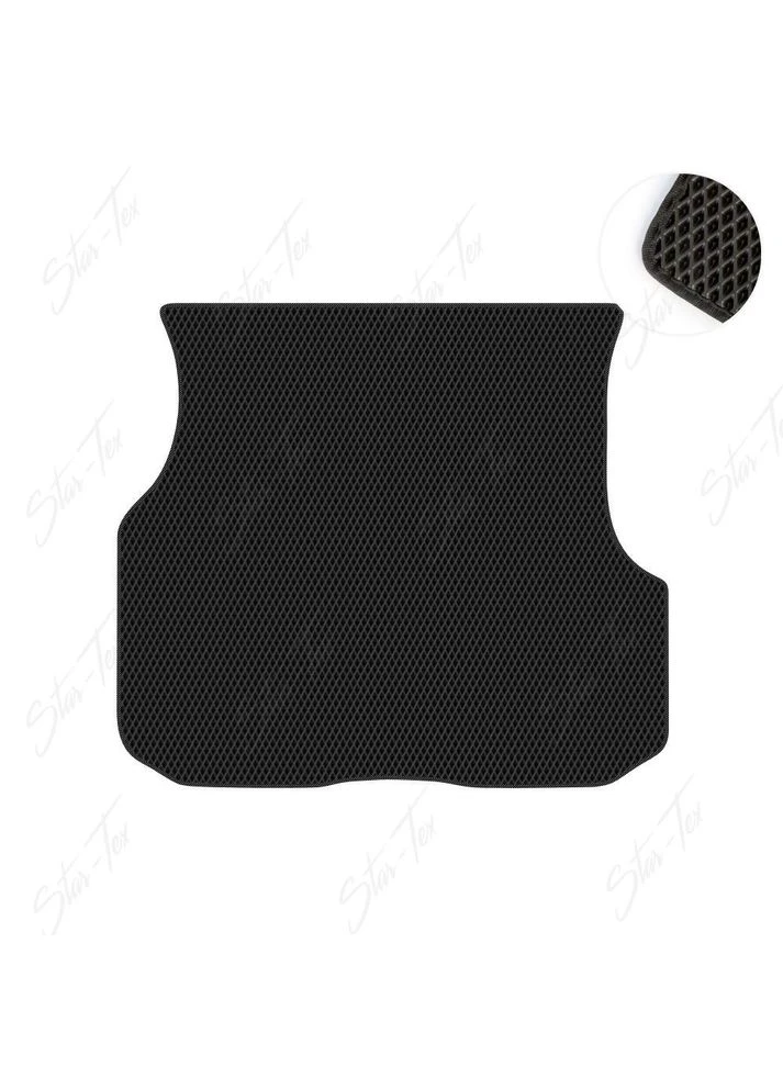 Коврик в багажник на Volkswagen Passat B4 (1993 - 1996) универсал EVA/Ромб Черный + Черный Star-Tex (385016959)