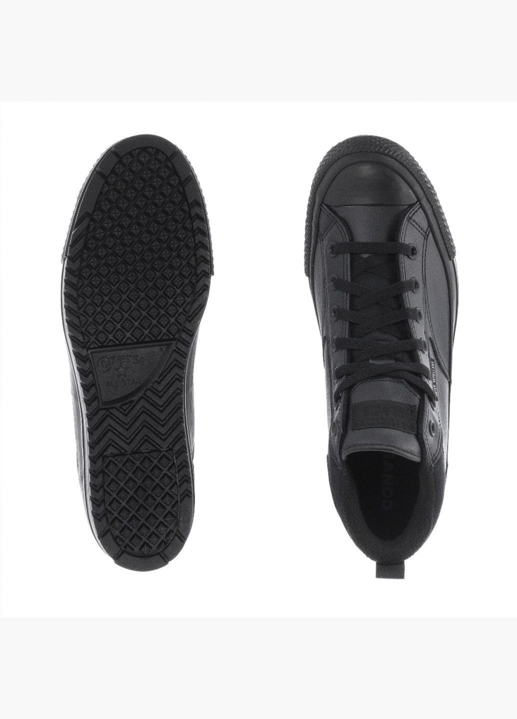 Черные кеды мужские malden street boot black a04478c Converse