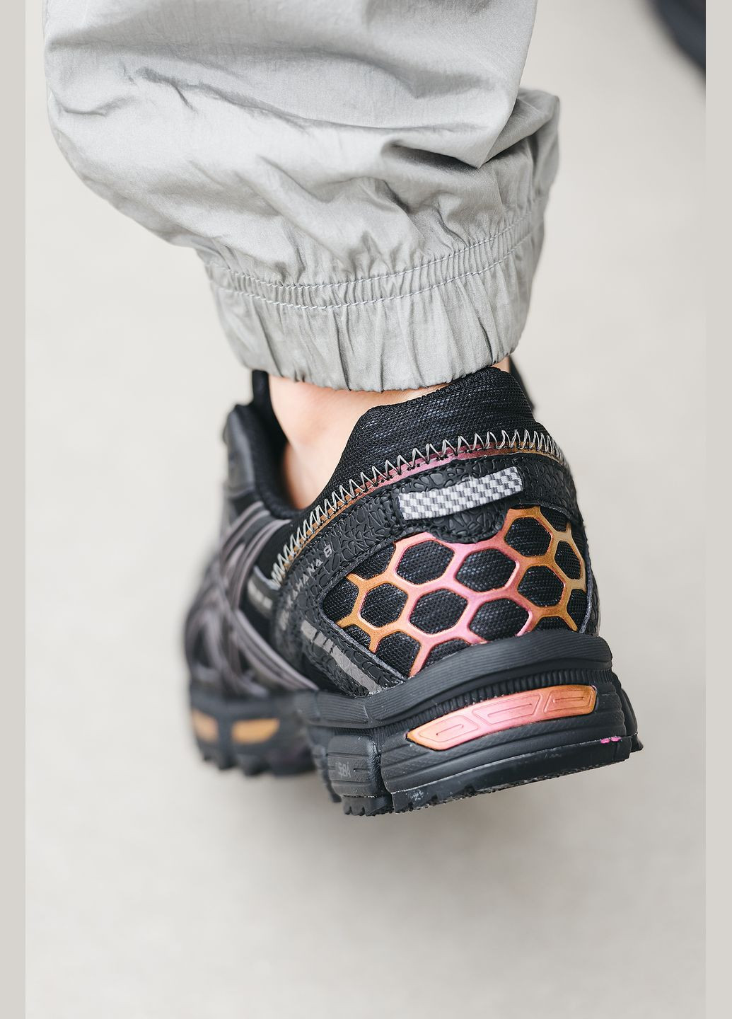 Кроссовки женские и мужские Asics Gel-Kahana 8 black rose gold | Асикс Гель-Кахана 8 черные No Brand чёрные всесезоны (315155250)