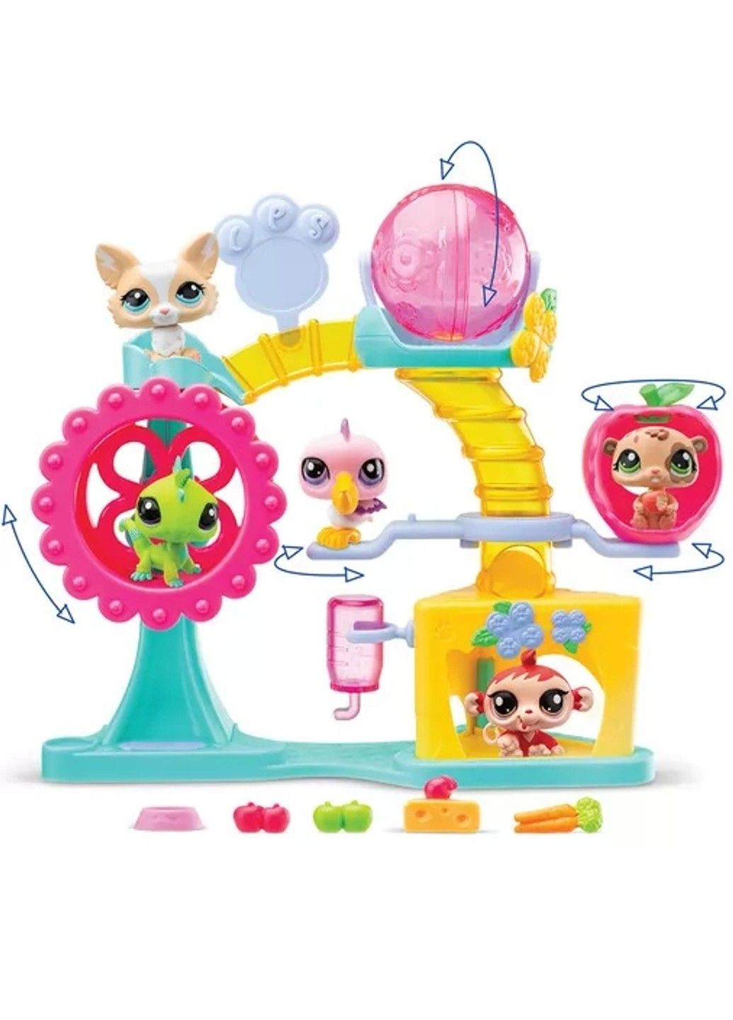 Игровой набор – ФАБРИКА РАЗВЛЕЧЕНИЙ (2 фигурки, фабрика, аксесс.) Littlest Pet Shop (324110064)