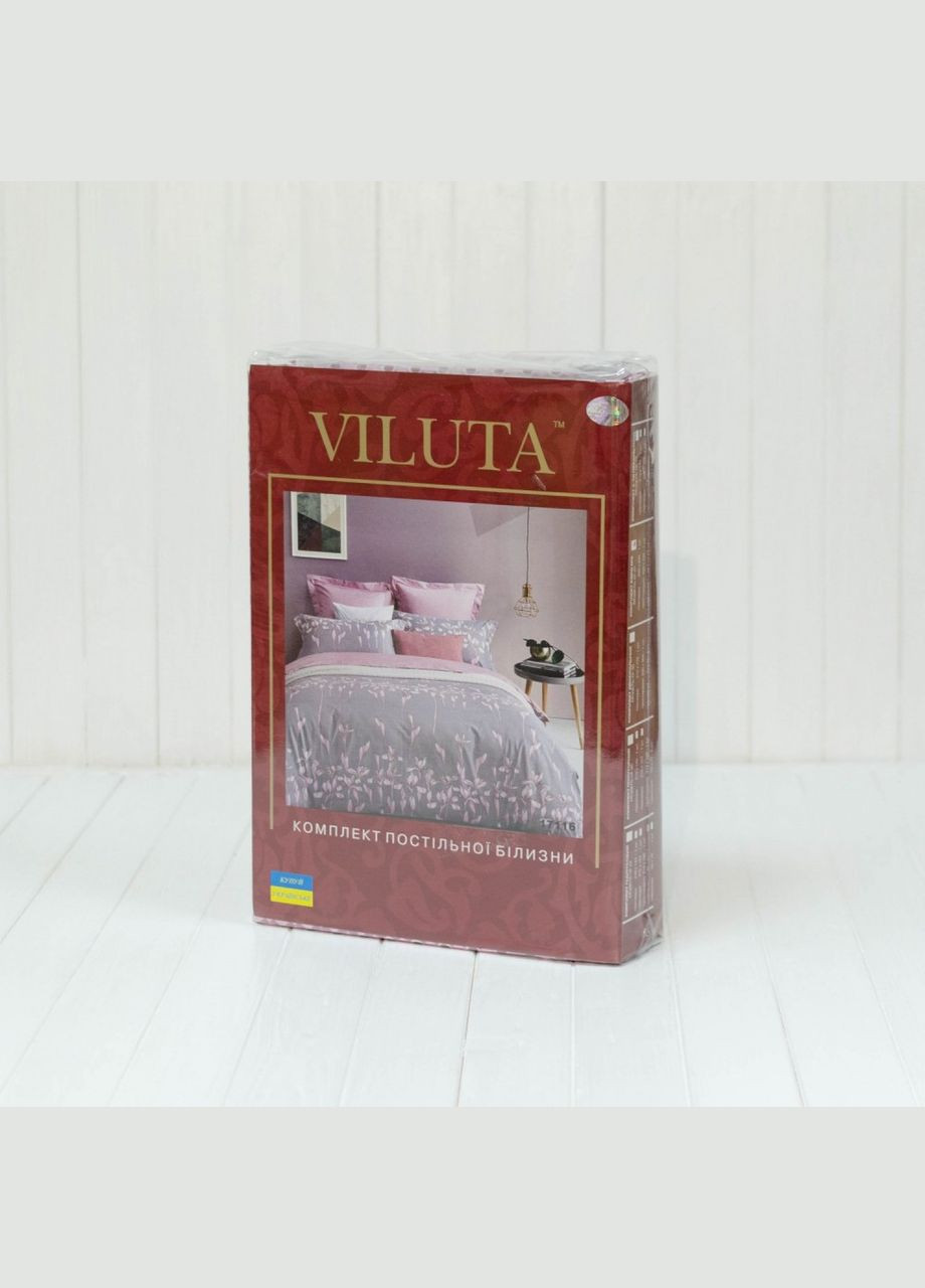 Комплект постельного белья Вилюта ранфорс 17116 полуторный Viluta (288044612)