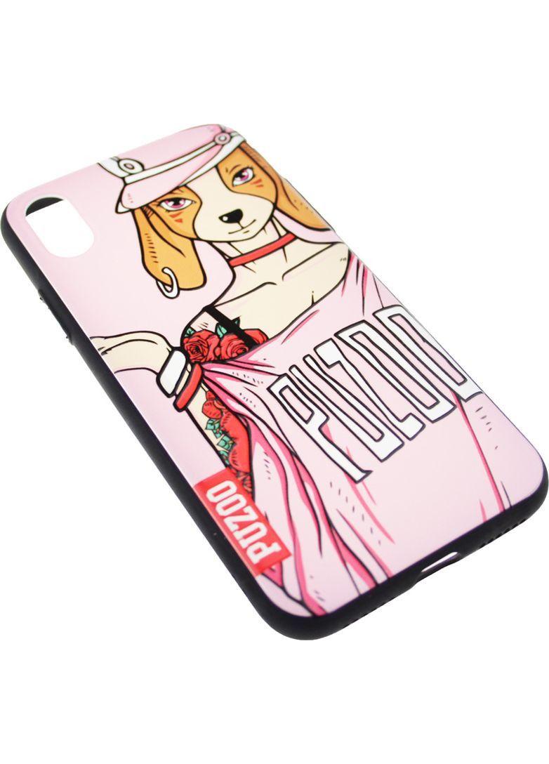 Чехолнакладка Yuppie Phone iPhone X Annie Pink PUZOO (301508480)