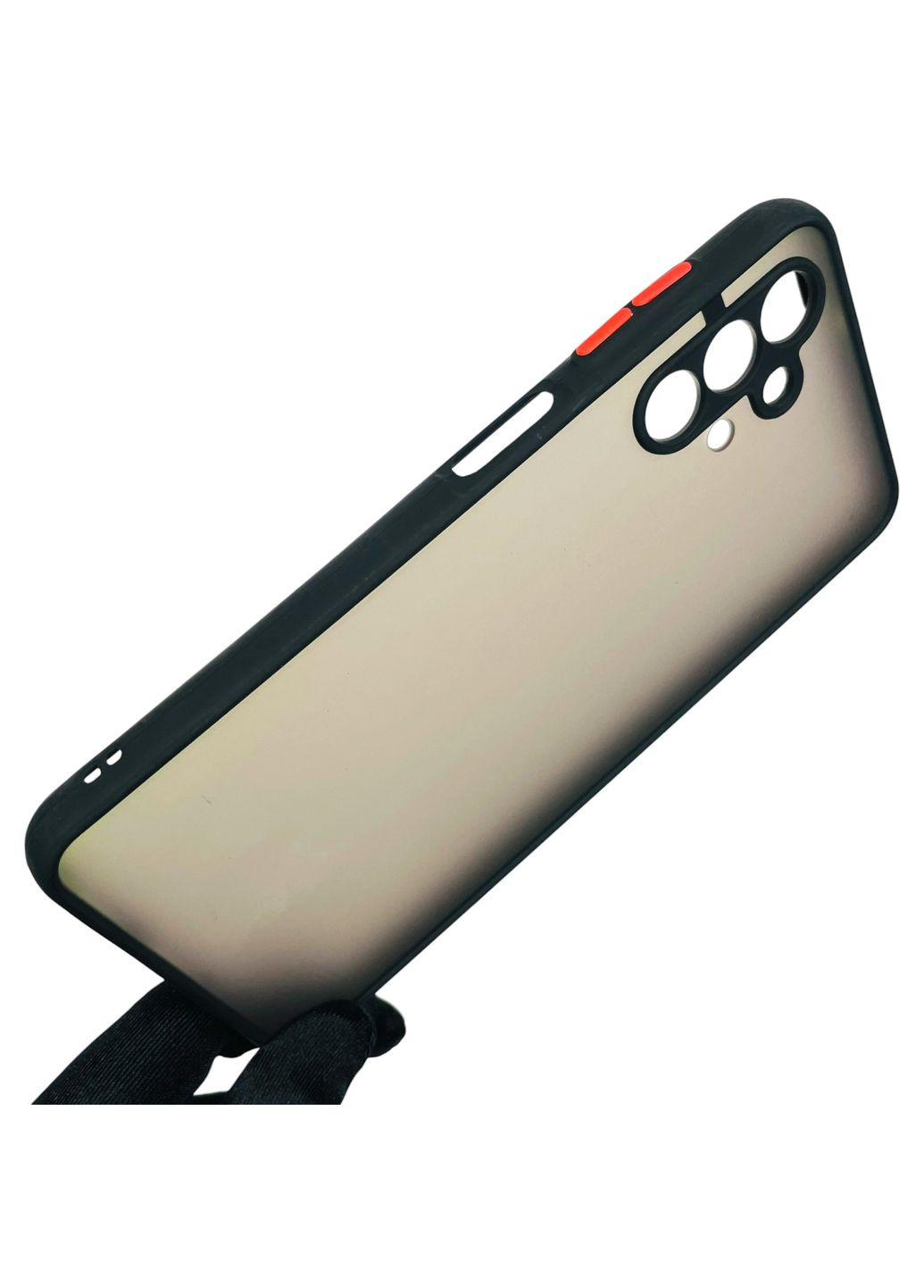 Чехол для Galaxy A13 5G SM-A136F с высокими бортами с защитой камеры на самсунг а13 5г чёрный Samsung (366020874)