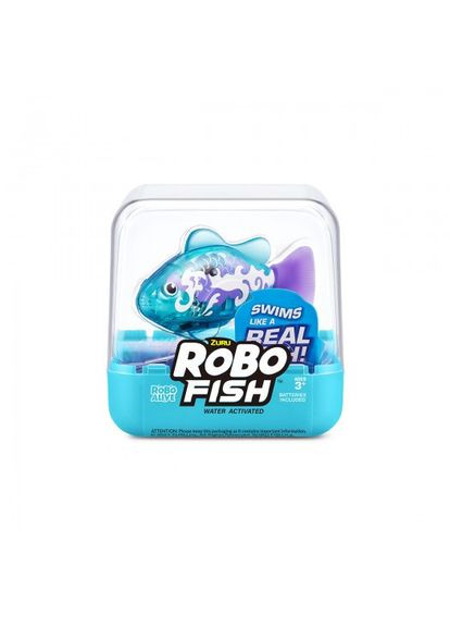 Інтерактивна іграшка Robo Alive S3 Роборибка (блакитна) Pets & Robo Alive (290111070)