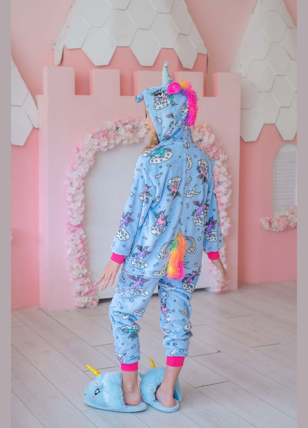 Єдиноріг солодкі сни блакитний (на блискавці) BearWear (297579507)