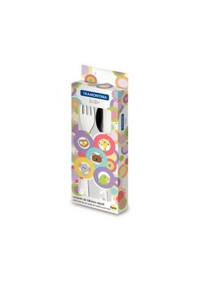 Дитячий набір столових приладів Baby 2 ед. 66970/030 Tramontina (316622139)