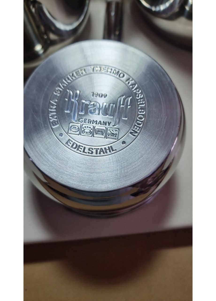 Набор кастрюль с крышками серии Steil 12 предметов 26-238-097 Krauff (363553450)