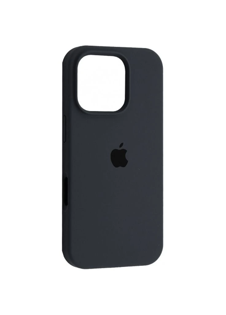 Чехол Silicone Case для Apple iPhone 16 Pro Dark Gray AA [115003] No Brand (399209172)
