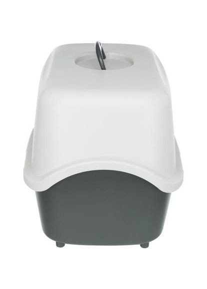 Туалет Vico для кошек, с колпаком-крышкой, дверцей и ручкой, серый 40х40х56 см (*) Trixie (322589475)