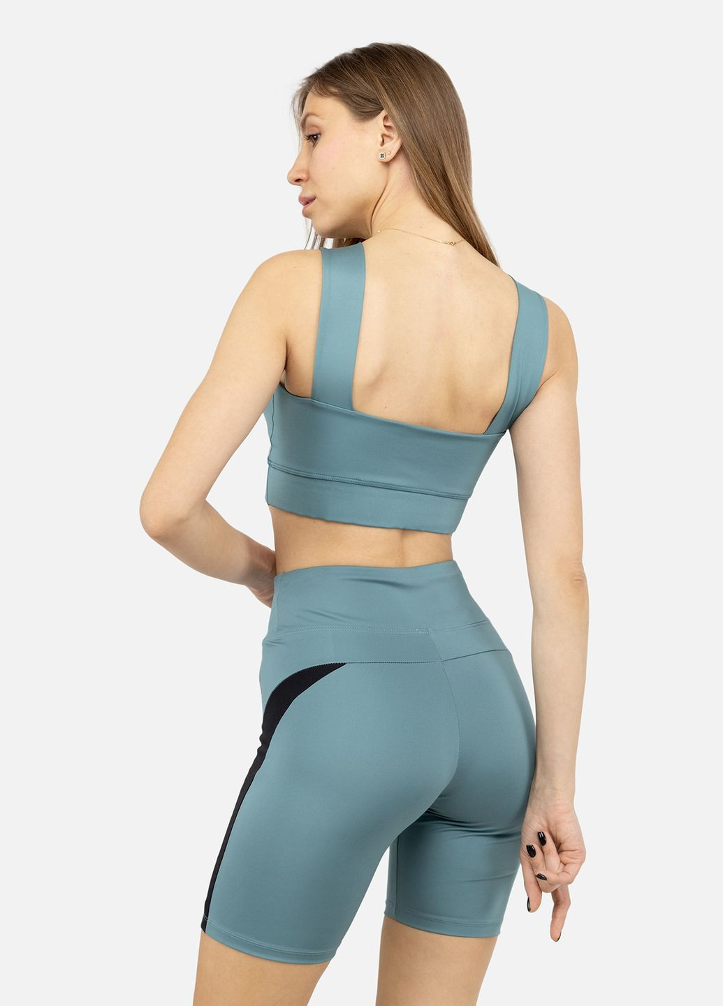 Жіночий спортивний топ колір блакитний CB-00249985 Tommy Life (319084001)