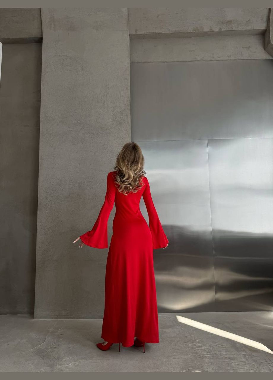 Червона жіноча сукня максі New Trend