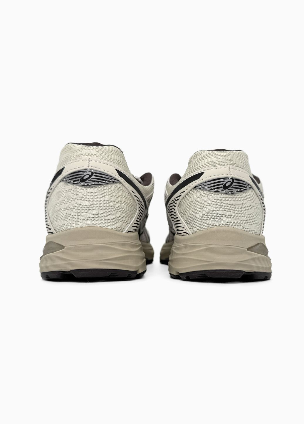 Кроссовки женские и мужские Asics Gel-Flux 4 beige | Асикс Гель-Флукс 4 бежевые No Brand бежевые демисезоны (316663558)