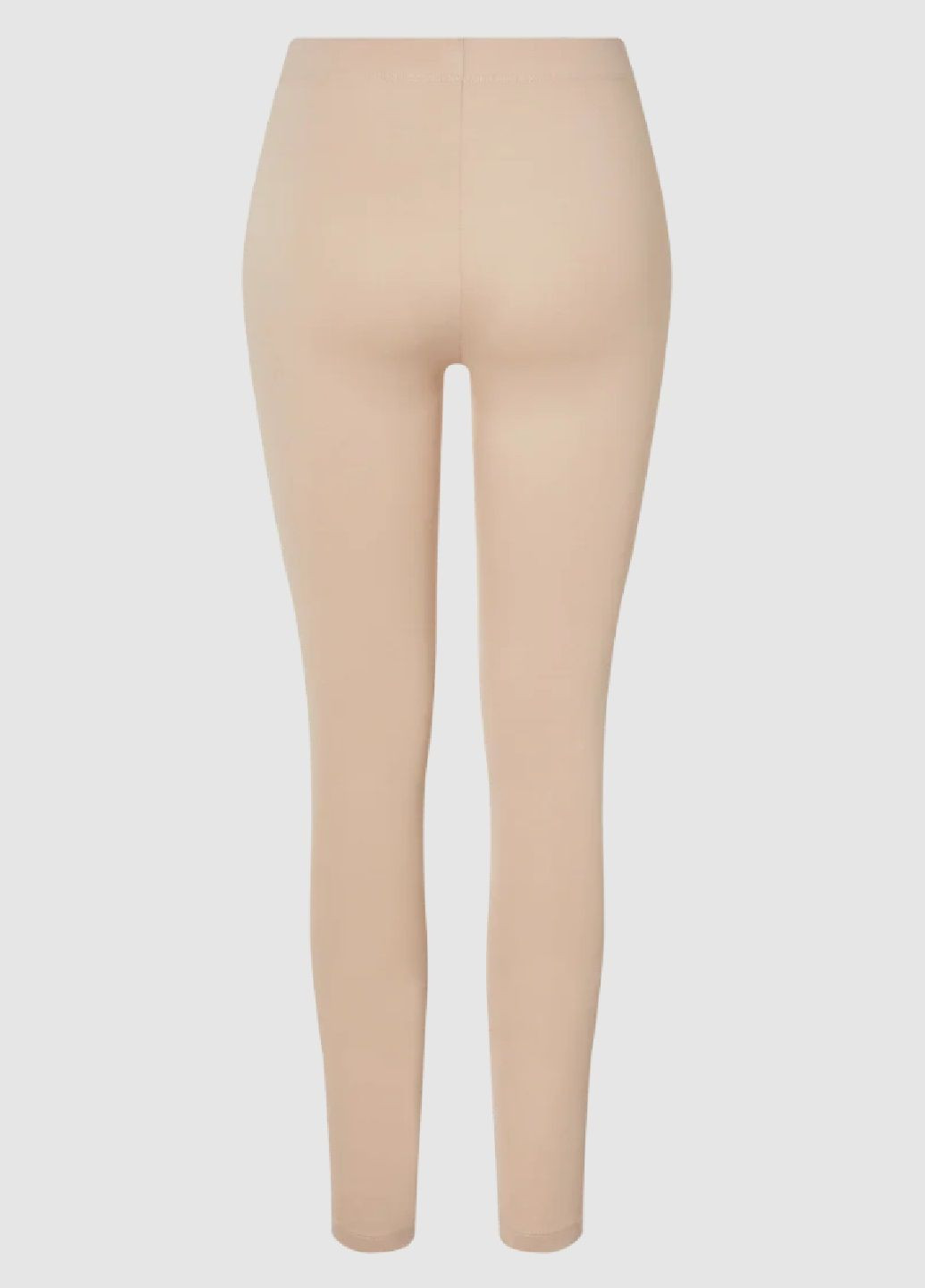Бежевые демисезонные леггинсы из органического хлопка Esmara