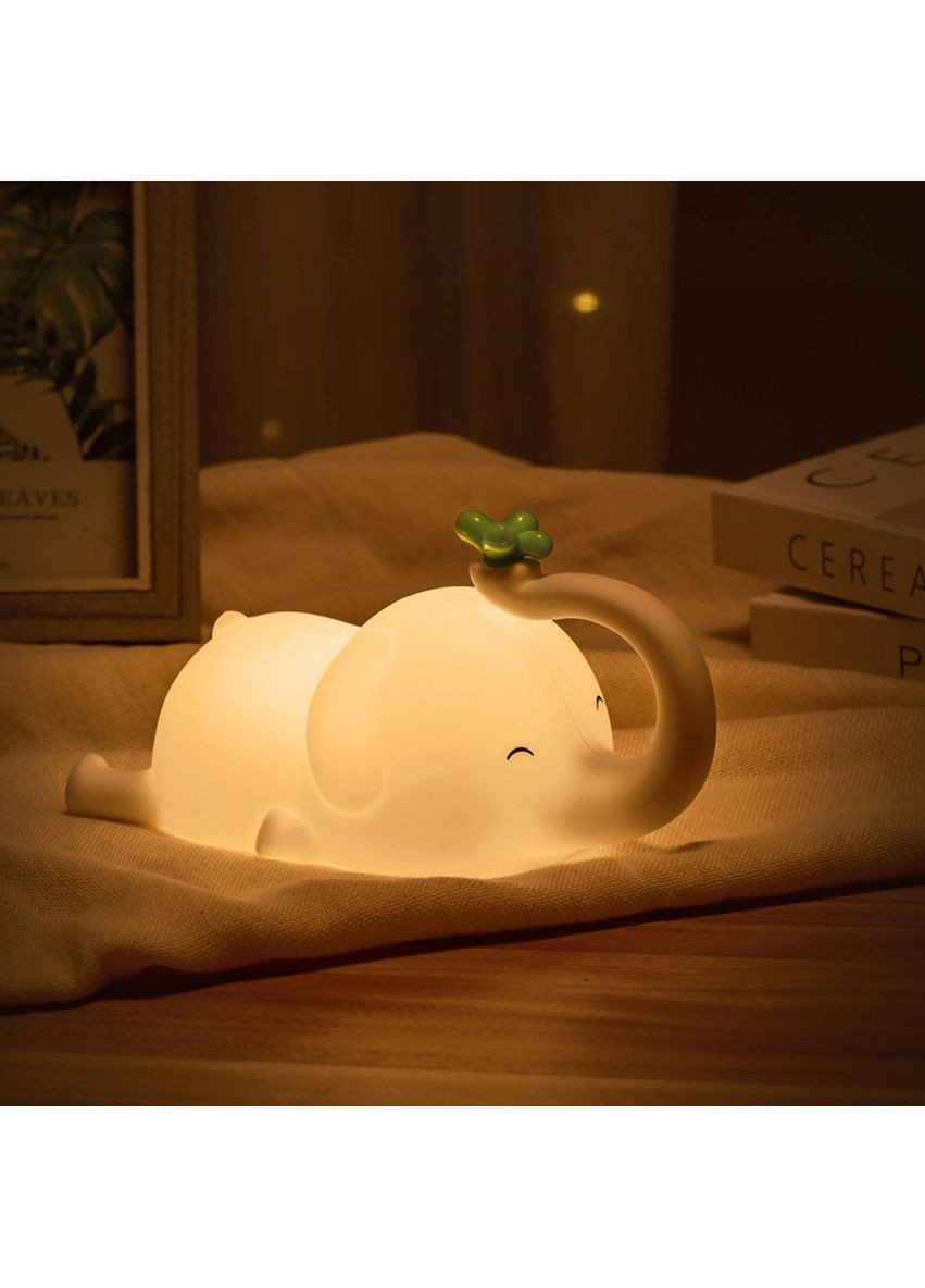 Силиконовый беспроводной ночник «Слоник» Sirius (365878073)