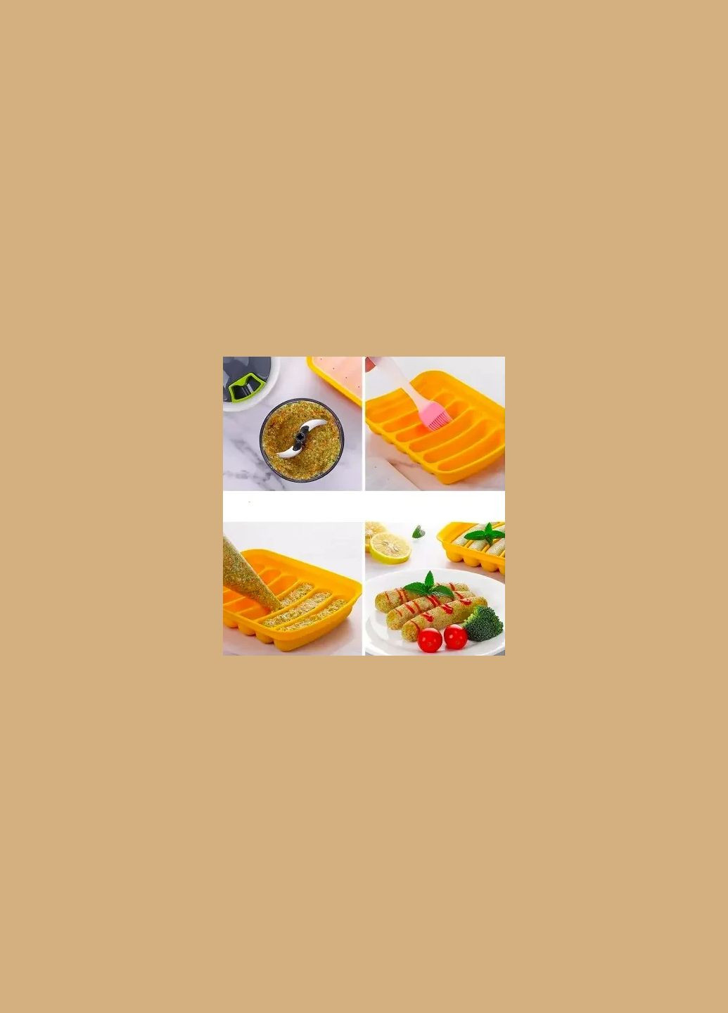 Форма для сосисок/ Форма для запікання силіконова. "Bradex" No Brand (318359435)