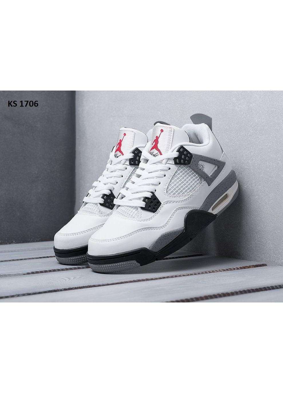 Комбіновані Осінні кросівки чоловічі nike air jordan 4 retro найк аір джордан No Brand