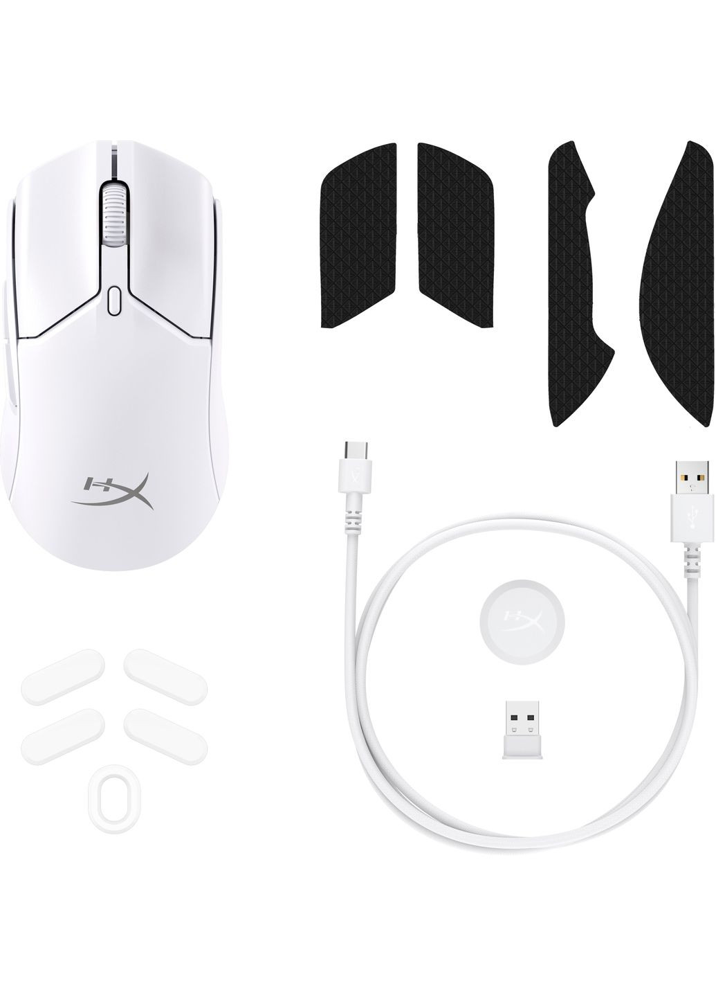 Миша 7D389AA Pulsefire Haste 2 mini, RGB, USB-A/WL/BT, HyperX (362712729)