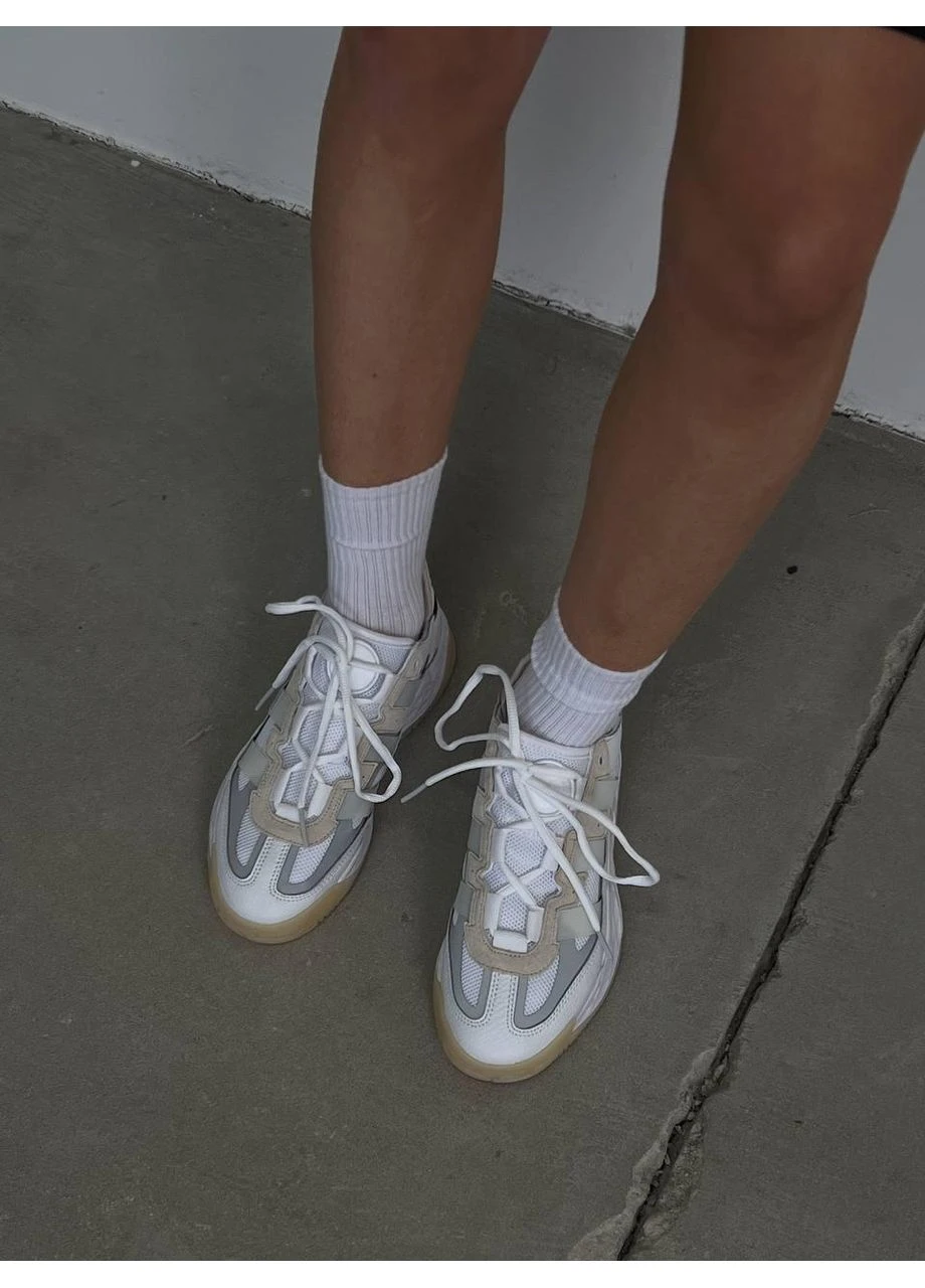 КРОСІВКИ ЖІНОЧІ ADIDAS NITEBAL WHITE GUM АДІДАС НАЙТБОЛ БІЛІ No Brand білі демісезони (391940960)