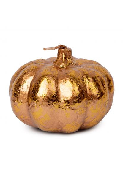 Свічка парафінова Гарбуз 974285 8 см золотий Yes (362130230)