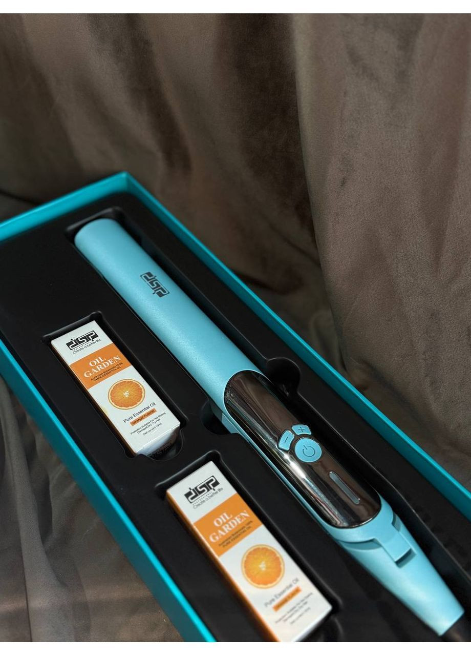 Плойка для волосся 10265-B вирівнювач з регулятором температури Блакитний DSP (362347141)