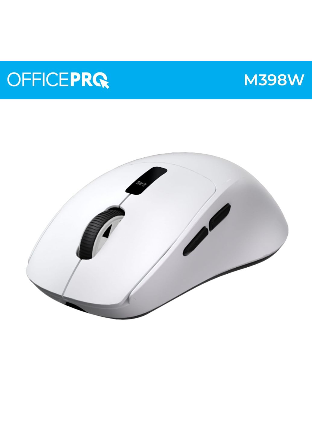 Миша бездротова M398W White OfficePro (369723183)