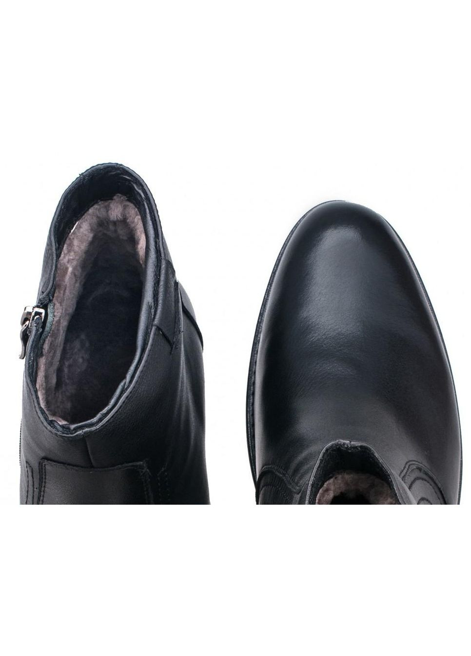 Черные зимние ботинки 7174027 цвет черный Carlo Delari