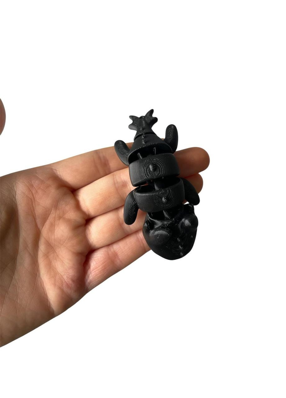 Брелок-антистрес Беззубик | Міні фігурка дракончика з рухомим тілом No Brand (364502708)