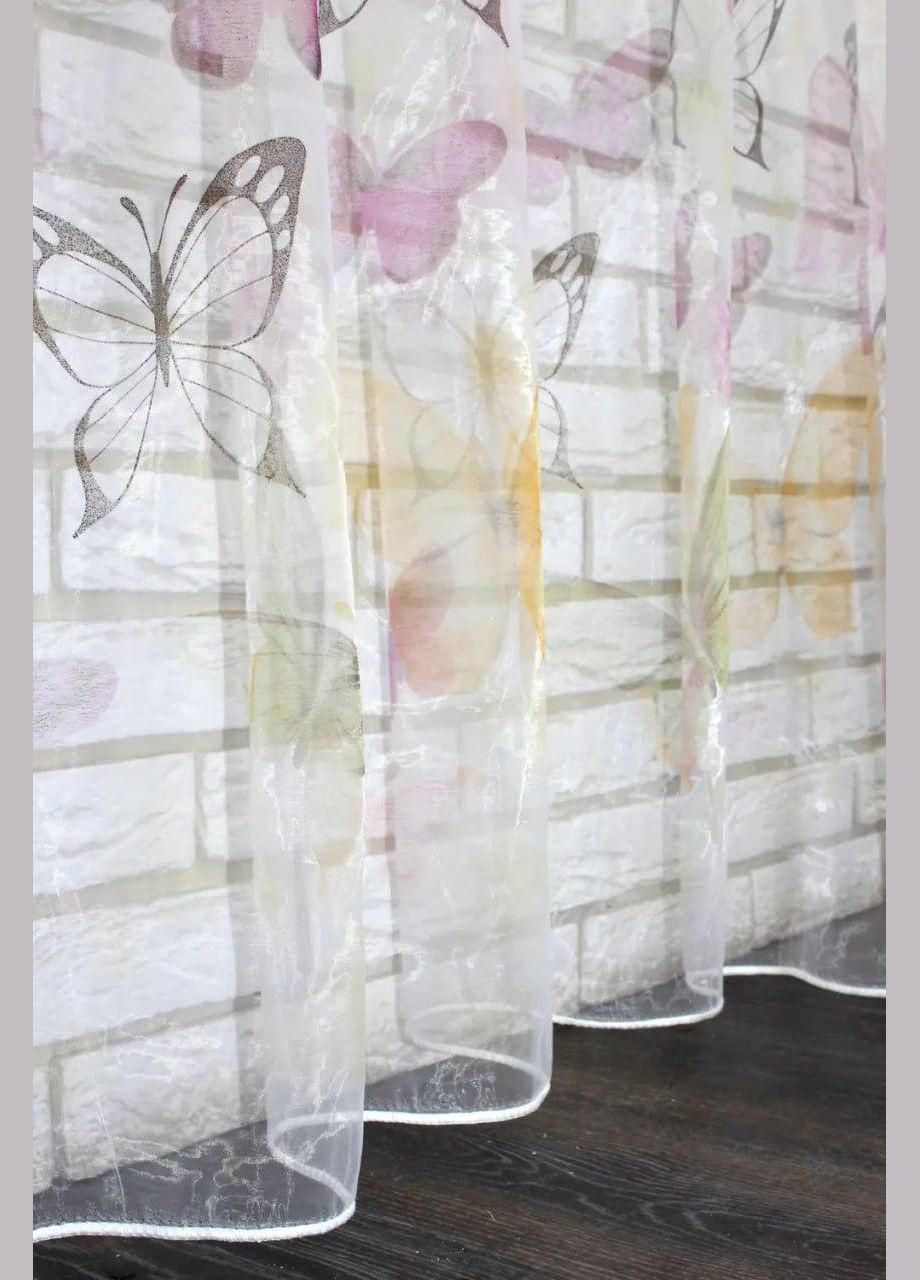 Гардина тюль органза готовая 3 м 300x270 см (tul-983т-5) No Brand (306633101)