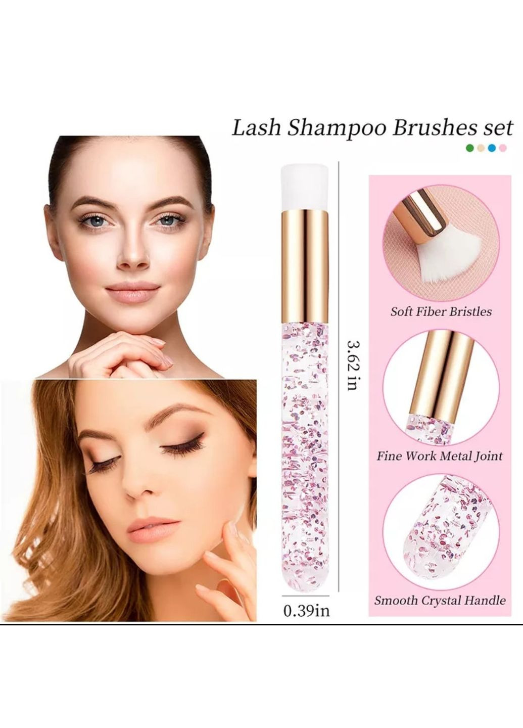 Пензлик для миття вій, кольору в асортименті No Brand (368497391)