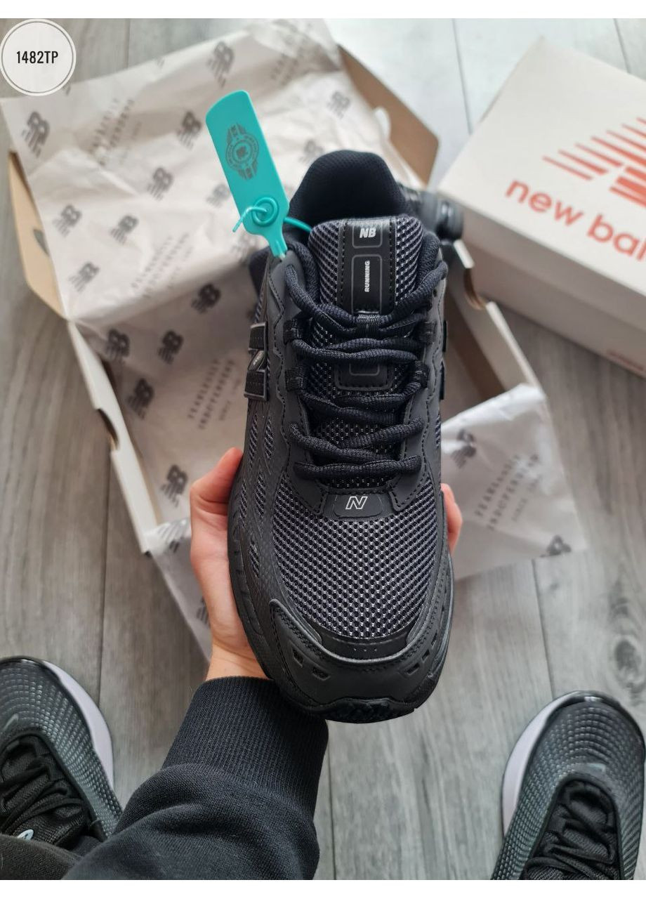 КРОССОВКИ ЖЕНСКИЕ NEW BALANCE 1906R FANTOMFIT BLACK / BLUE НЬЮ БЕЛАНС 1906R No Brand чёрные демисезоны (368886009)