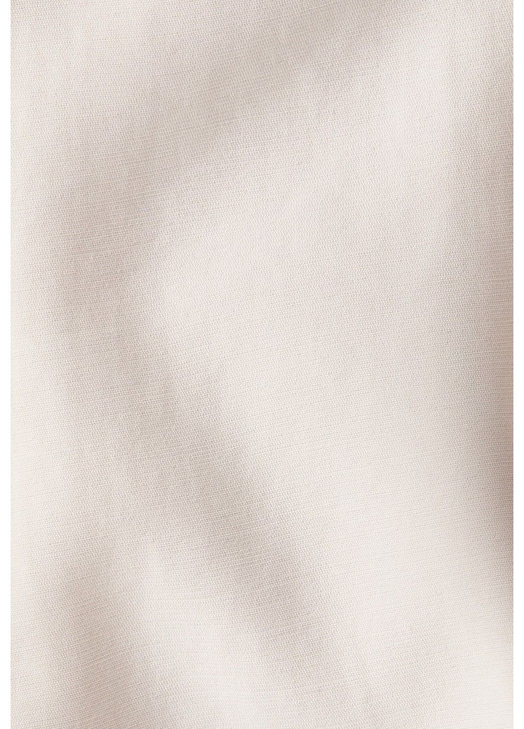 Женские широкие брюки к лодыжке Н&М (58367) XS Светло-бежевые H&M (337498885)