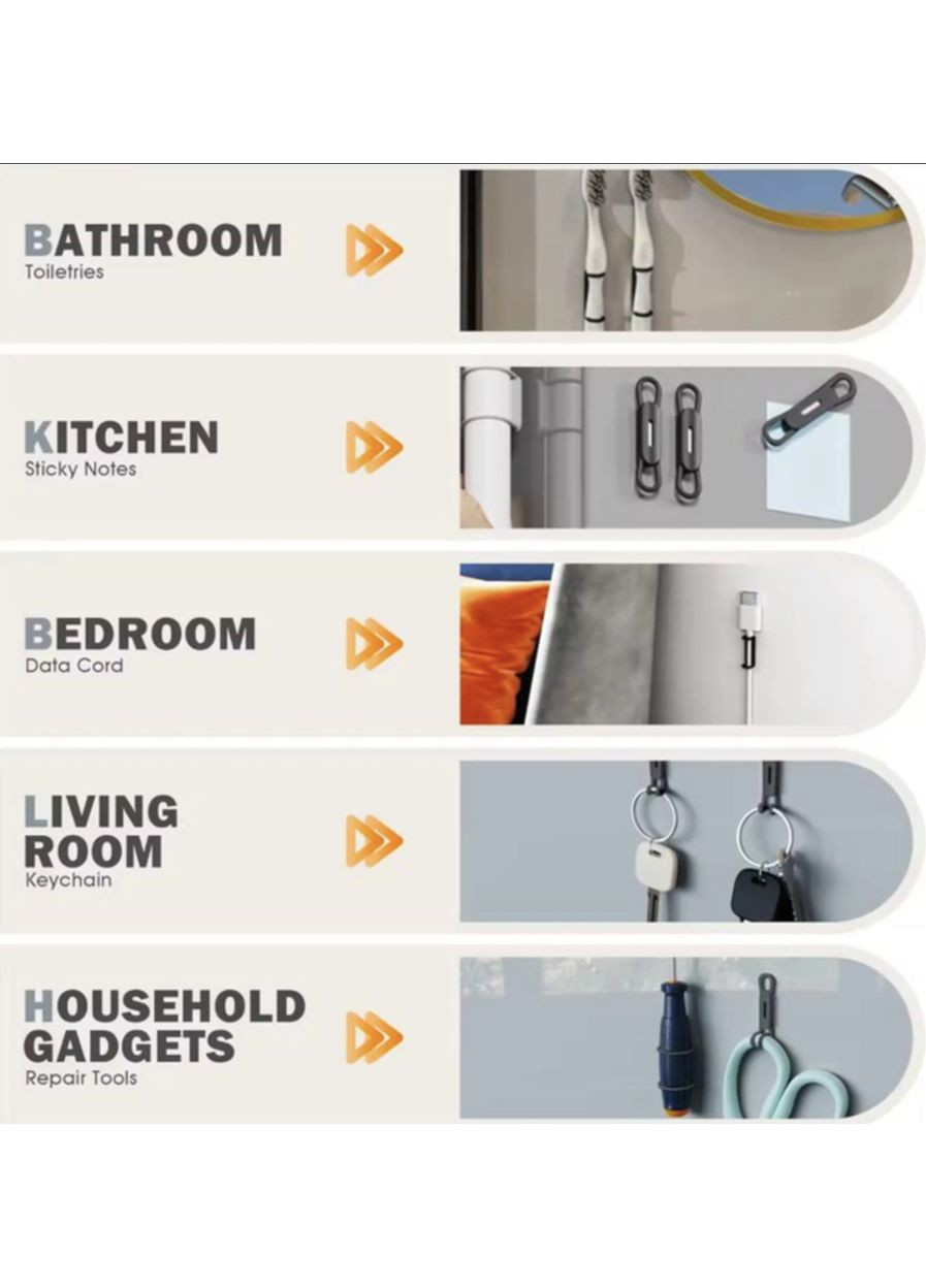 Магнитный органайзер-держатель для кабеля ручек и стилусов 1 шт. Lencent (355889256)