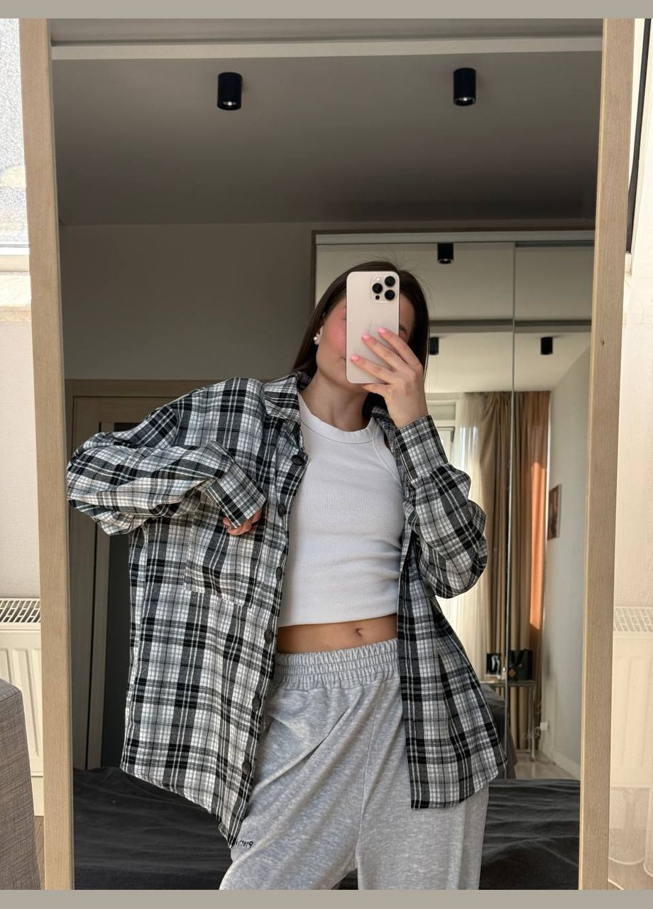 Жіноча картата сорочка No Brand (325417793)