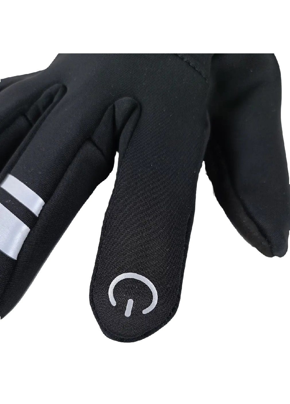 Рукавички демісезонні з сенсорним антиковзаючим покриттям світловідбивними елементами (478327-Prob) Розмір XL Unbranded (304140638)