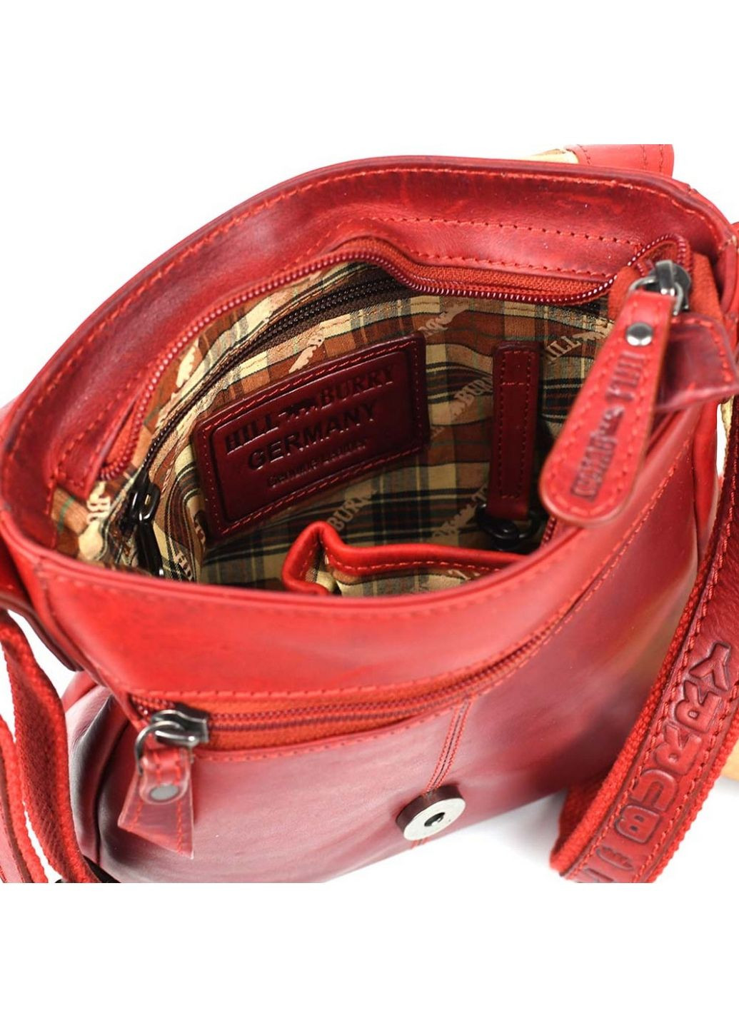 Чоловіча шкіряна сумка 22х19х5 см HILL BURRY (315873142)