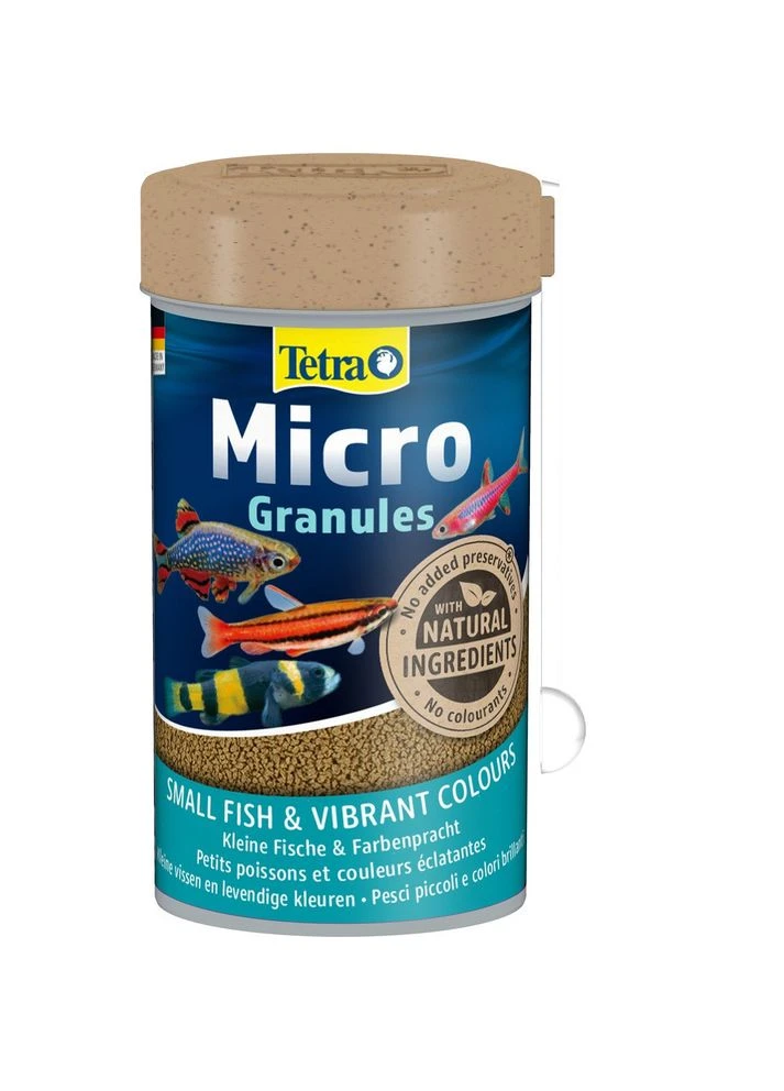 Корм Micro Granules для акваріумних дрібних рибок гранули 100мл Tetra (400281582)
