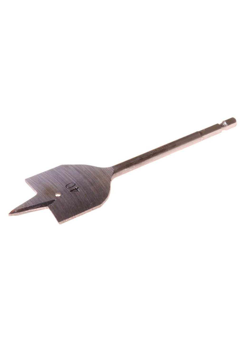 Свердло для дерева пір'яне 40 мм із високовуглецевої сталі HCS із шестигранним хвостовиком Granite (332207042)