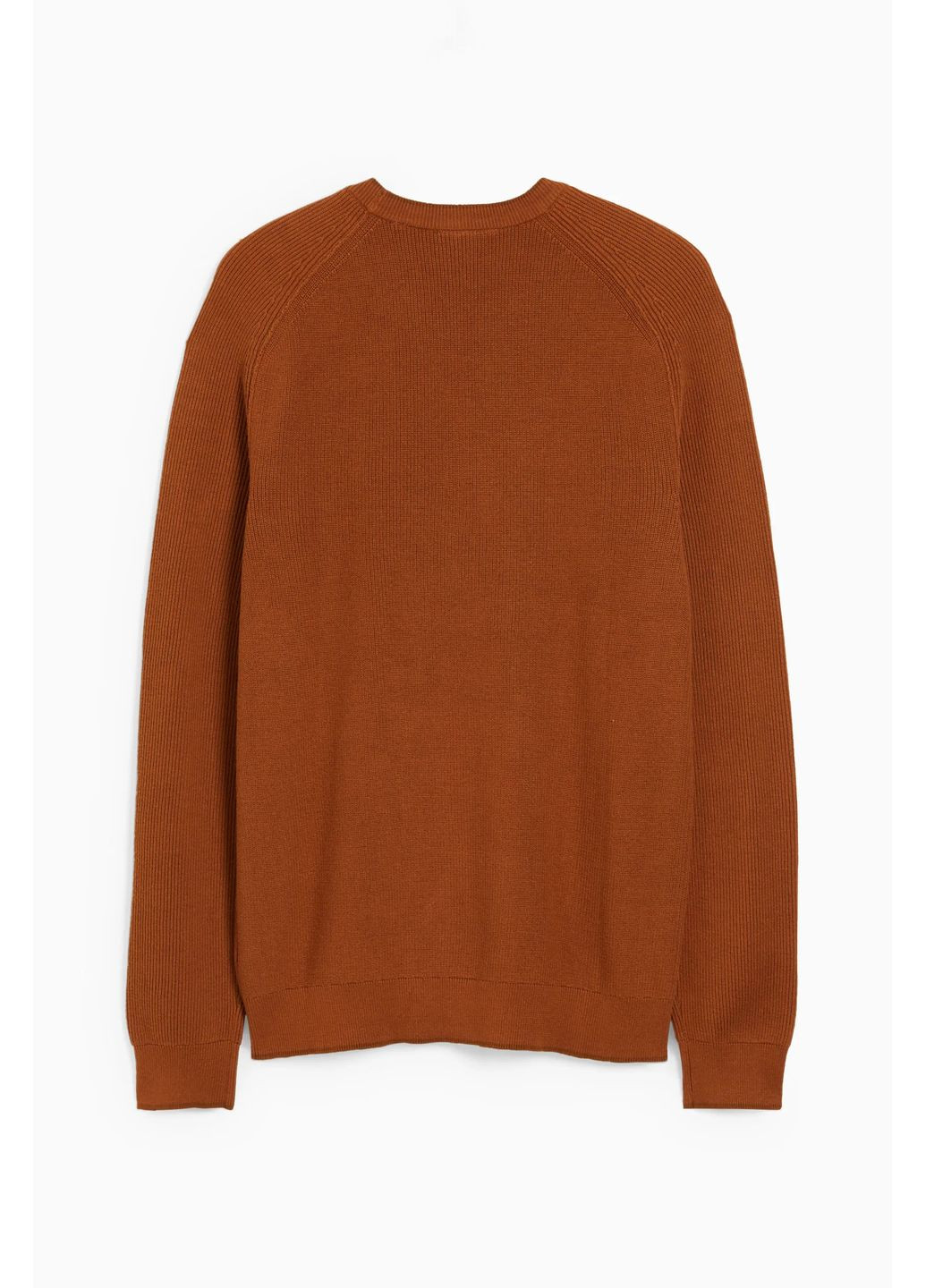 Коричневий демісезонний светр з бавовни C&A