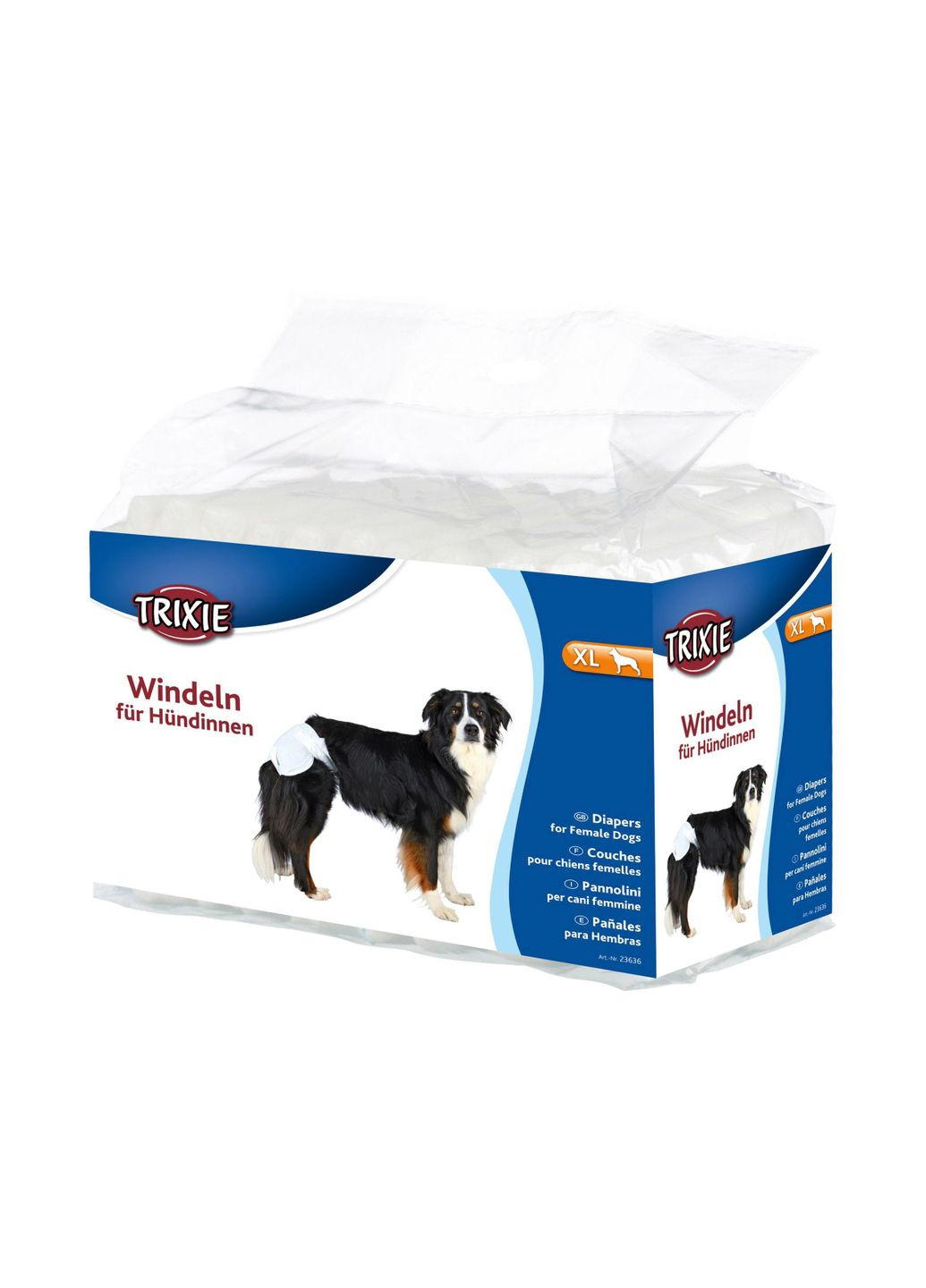 Памперсы для собак (сук) 23636 40-58 см 12шт (4011905236360) Trixie (315001232)