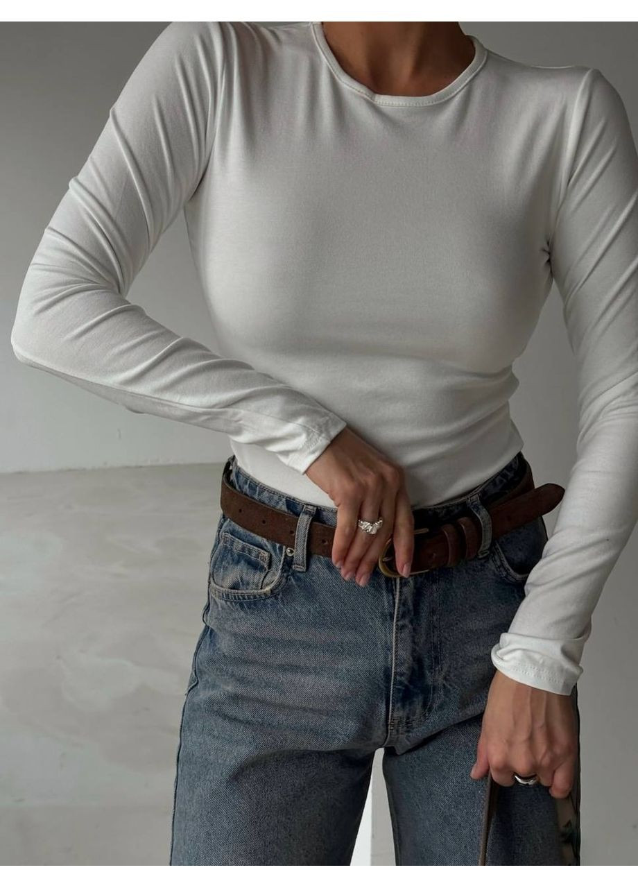 Жіночий лонгслів No Brand (366469909)