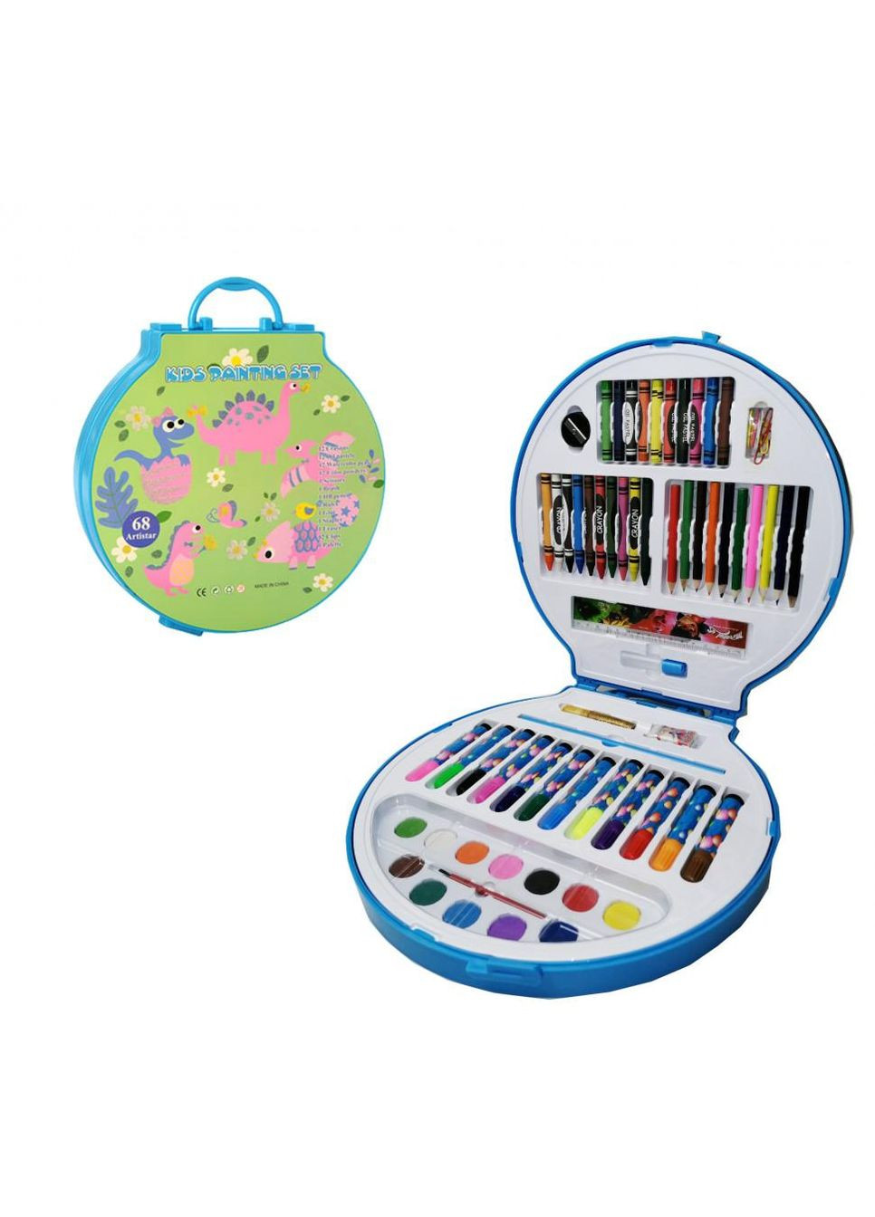 Дитячий набір для творчості MK 2111 у валізі (Динозаври) Metr+ (329894602)