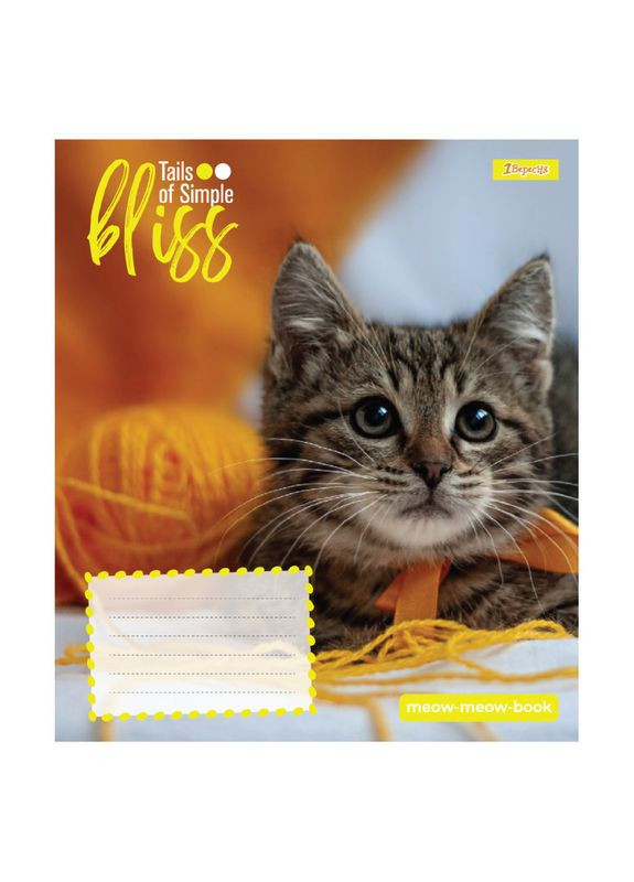 Тетрадь 12_л. КОСА линия " "/ Bliss 1 Вересня (344585682)